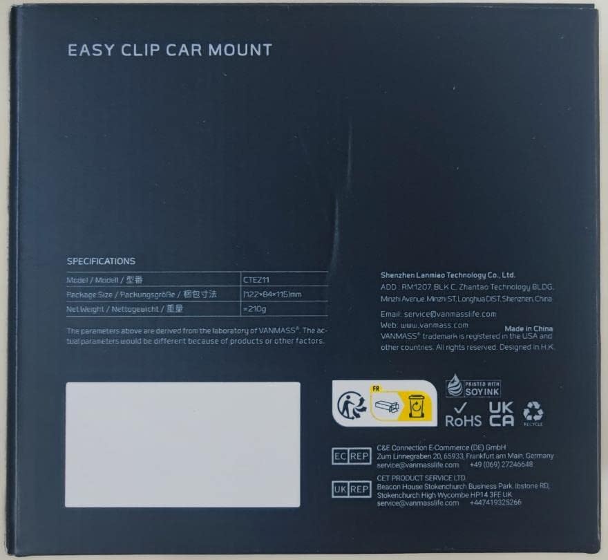 【2025 Military-Grade】VANMASS for MagSafe Car Mount【Upgraded Strongest Magnetic&Suction】Phone Holder Cell Stand for Dashboard Windshield Vent,Tesla Truck Cradle for iPhone 17 Pro Max 16 15 14 13 12 Air